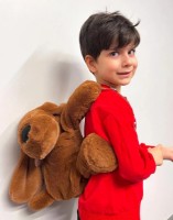 Детский рюкзак BabyJem Puppy Dark Brown (796) фото №3 — интернет-магазин Desire.md