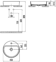 Lavoar Creavit Loop LP146-00CB00E imaginea #2 — magazin online Desire.md