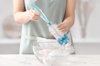 Perie pentru sticle BabyJem Blue (776) imaginea #4 — magazin online Desire.md