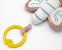 Jucărie pentru pătuturi si carucioare BabyJem Butterfly Pink (831) imaginea #3 — magazin online Desire.md