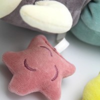 Protectie laterala pentru patut BabyJem Caterpillar Blue (675) imaginea #2 — magazin online Desire.md