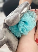 Губка детская BabyJem Gray Elephant (793) фото №2 — интернет-магазин Desire.md