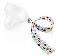 Коробка для пустышки с цепочкой BabyJem White (564)