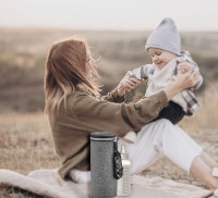 Izolator termic pentru sticla BabyJem Grey (622) imaginea #3 — magazin online Desire.md