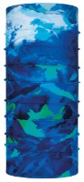 Headwear multifuncțional Buff Polar Neckwear Kids High Mountain Blue