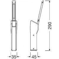 Инспекционный фонарь Osram LEDinspect Slim 500   фото №2 — интернет-магазин Desire.md