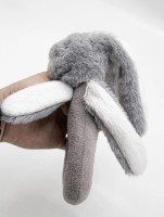 Jucărie cu sunătoare BabyJem Rabbit Grey (842) imaginea #4 — magazin online Desire.md