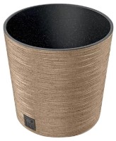 Ghiveci Prosperplast Furu Round Low ECO Wood DFR250W-4665W