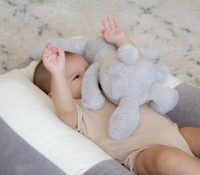 Мягкая игрушка BabyJem The Beast Bunny Grey (730) фото №3 — интернет-магазин Desire.md