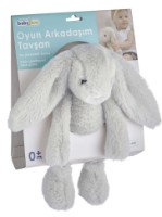 Мягкая игрушка BabyJem The Beast Bunny Grey (730) фото №4 — интернет-магазин Desire.md