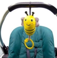 Jucărie pentru pătuturi si carucioare BabyJem Yellow Bee (832) imaginea #2 — magazin online Desire.md