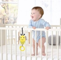 Jucărie pentru pătuturi si carucioare BabyJem Yellow Bee (832) imaginea #3 — magazin online Desire.md