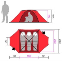 Cort Hannah Covert 3 WS Mandarin Red/Dark Shadow imaginea #3 — magazin online Desire.md