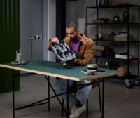 Set de construcție Lego Technic: PEUGEOT 9X8 24H Le Mans Hybrid Hypercar (42156) imaginea #6 — magazin online Desire.md