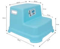 Подставка-ступенька для ванной Sevi Turquoise (140-15) фото №2 — интернет-магазин Desire.md