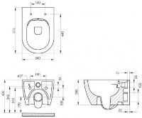 Vas WC Imprese Blanice i11777 imaginea #2 — magazin online Desire.md