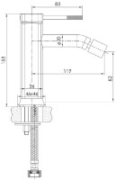 Baterie pentru bideu Imprese Brenta ZMK071901070 imaginea #2 — magazin online Desire.md