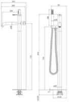 Душевой набор Imprese Brenta ZMK081906060 фото №2 — интернет-магазин Desire.md