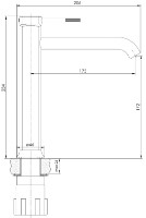 Смеситель для умывальника Imprese Brenta ZMK091908011 фото №2 — интернет-магазин Desire.md