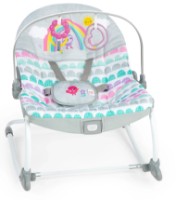 Șezlong pentru bebeluși Bright Starts 2in1 Rosy Rainbow (13030)