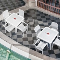 Masă Irak Plastik White HM710 imaginea #3 — magazin online Desire.md