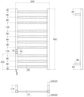Uscător de prosoape Imprese i-Heat IHS509110121 imaginea #2 — magazin online Desire.md