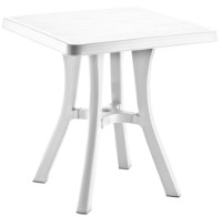 Садовый стол Irak Plastik White HM520