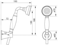 Set pentru duș Imprese Podzima Zrala ZMK02170810 imaginea #2 — magazin online Desire.md
