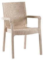 Scaun Irak Plastik Cappuccino HK700