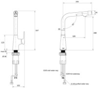 Baterie bucătărie Imprese Smart Bio ZMK051901150 imaginea #2 — magazin online Desire.md