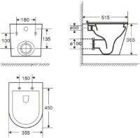 Унитаз VOLLE Nemo (13-17-316) фото №3 — интернет-магазин Desire.md