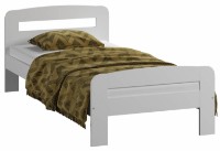 Кровать Poland Klaudia D 100х200 White фото №1 — интернет-магазин Desire.md