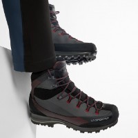 Ботинки мужские La Sportiva Trango Trk Leather GTX Carbon/Chili 43 1/2
