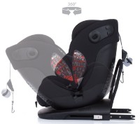 Scaun auto pentru copii Chipolino My Size Isofix I-size 360 STKMS02201RA Black imaginea #5 — magazin online Desire.md