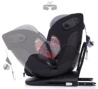 Scaun auto pentru copii Chipolino My Size Isofix I-size 360 STKMS02203PL Platinum imaginea #5 — magazin online Desire.md