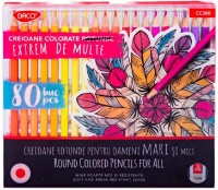Creioane colorate Daco 80pcs (CC380)