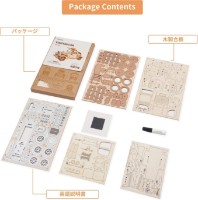 Puzzle 3D-constructor Robotime TG504 imaginea #4 — magazin online Desire.md