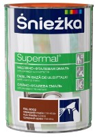 Smalț Sniezka Supermali RAL8002 0.8L imaginea #1 — magazin online Desire.md