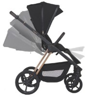 Коляска Espiro 2in1 Miloo 10 Diamond Black фото №4 — интернет-магазин Desire.md