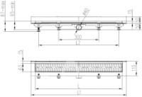 Rigolă de duș Chudej CH450H3 imaginea #2 — magazin online Desire.md