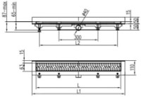 Rigolă de duș Chudej CH750K3 imaginea #2 — magazin online Desire.md