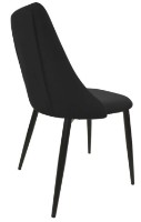 Стул Deco Ari Black+Black Legs HLR66 фото №2 — интернет-магазин Desire.md