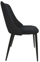 Стул Deco Ari Black+Black Legs HLR66 фото №4 — интернет-магазин Desire.md