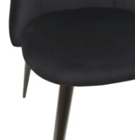 Стул Deco Ari Black+Black Legs HLR66 фото №5 — интернет-магазин Desire.md