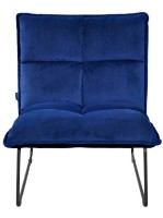 Кресло Deco Bronx Blue фото №2 — интернет-магазин Desire.md