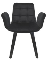 Scaun Deco DC-18 Black/Black imaginea #1 — magazin online Desire.md