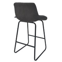 Scaun de bar Deco Nicole CFS Hoker LB Grey Soro-95 Black Legs imaginea #3 — magazin online Desire.md