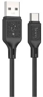USB Кабель Hoco X90 Cool Type-C 1m Black фото №1 — интернет-магазин Desire.md