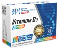 Vitamine Balkan Pharmaceuticals Vitamina D3 30cap