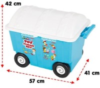 Cutie depozitare pentru jucării Pilsan Toy Chest (06044) imaginea #2 — magazin online Desire.md